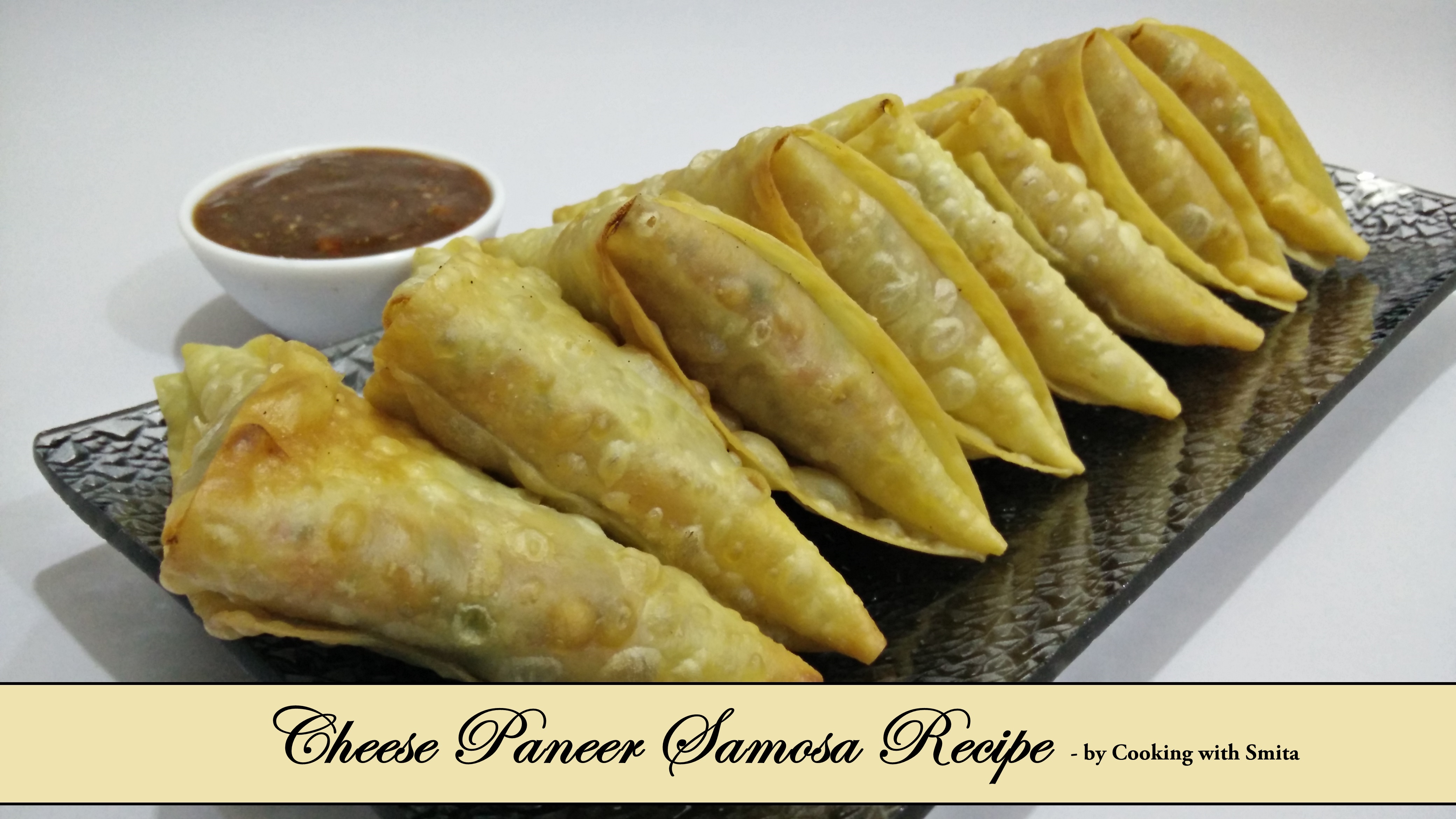 Cheese Paneer Samosa Recipe