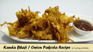 Onion Pakoda YouTube Thumbnail