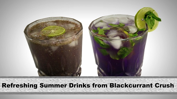 Blackcurrant Drink | Refreshing Summer Drinks