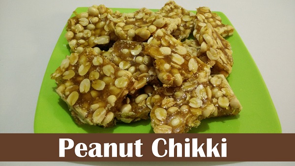 Peanut Chikki (Peanut Brittle)