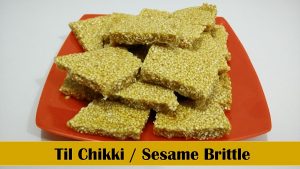 Til Chikki (sesame brittle) recipe