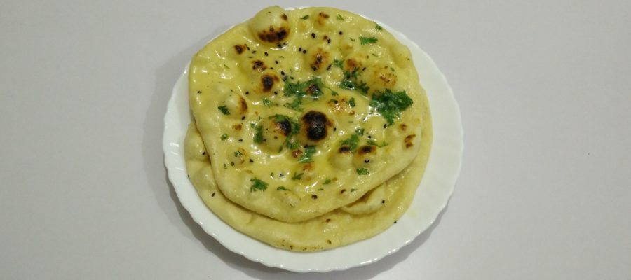 Butter Naan without Tandoor without Yeast