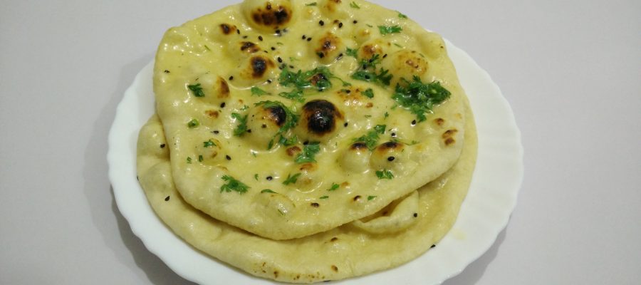 Butter Naan without Tandoor without Yeast