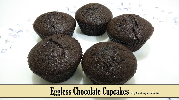 Eggless Chocolate Cupcakes