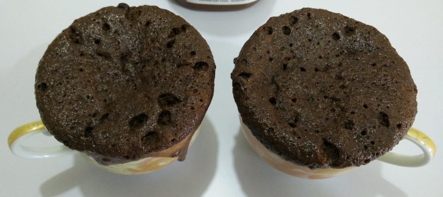 Eggless Nutella Mug Cake Recipe