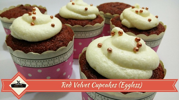 Red Velvet Cupcakes with Cream Cheese Frosting