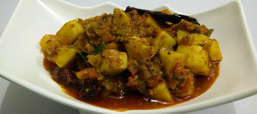 Spicy Potato Curry / Aloo Sabzi