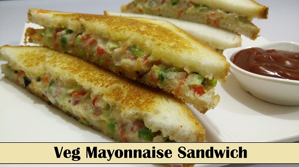 Veg Mayonnaise Sandwich