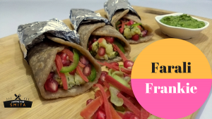 Farali Frankie Recipe