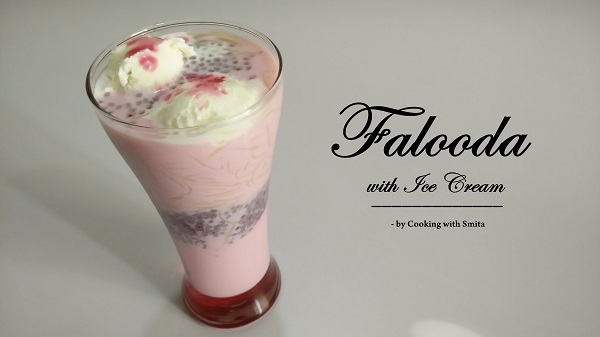 Falooda with Ice Cream