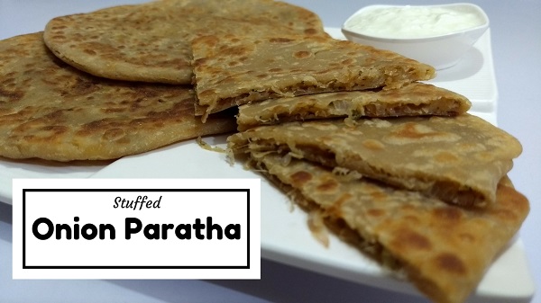 Stuffed Onion Paratha Recipe