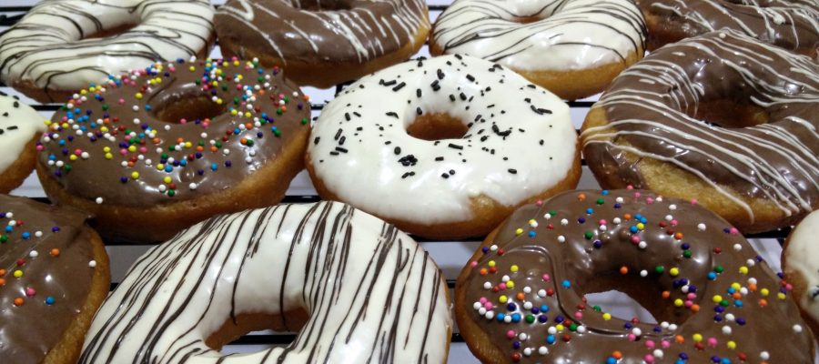 Eggless Doughnuts - Donuts Recipe
