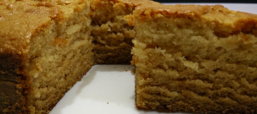 Eggless Sponge Cake Recipe