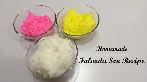 Homemade Falooda Sev Recipe