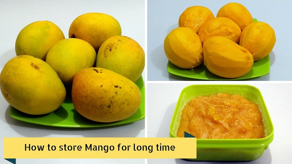 How to store Mango - Freeze Mangoes