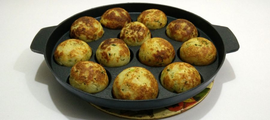 Stuffed Potato Cheese Balls - 1 Teaspoon Oil Recipe