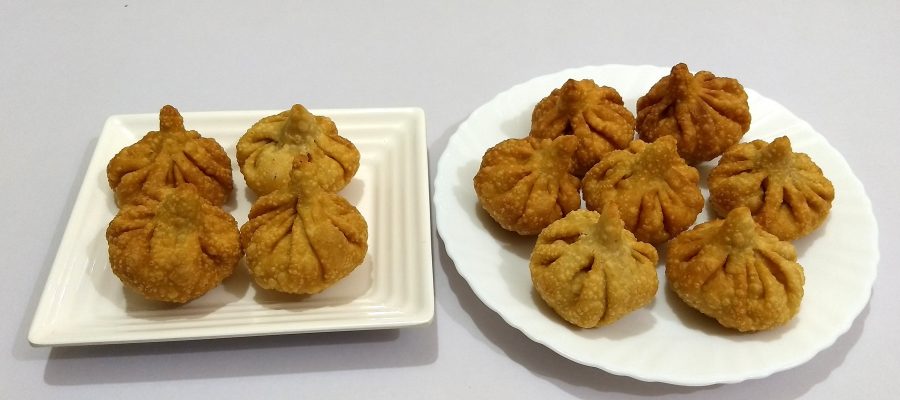 Fried Modak Recipe - Nivedya Prasad Recipe