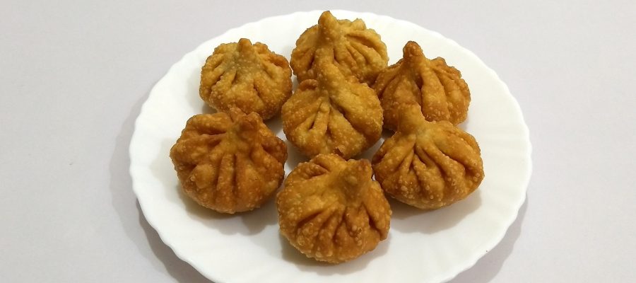 Fried Modak Recipe - Nivedya Prasad Recipe