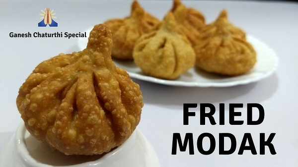 Fried Modak Recipe