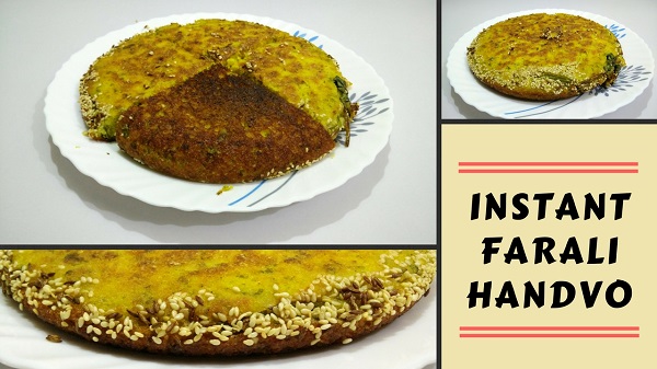 Instant Farali Handvo | Fasting Food Recipe