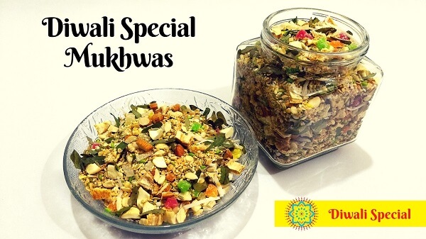 Diwali Special Mukhwas / Homemade Mouth Freshener