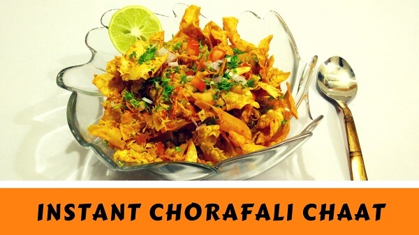 Instant Chorafali Chaat Recipe