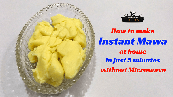 Instant Mawa Recipe in 5 minutes without microwave