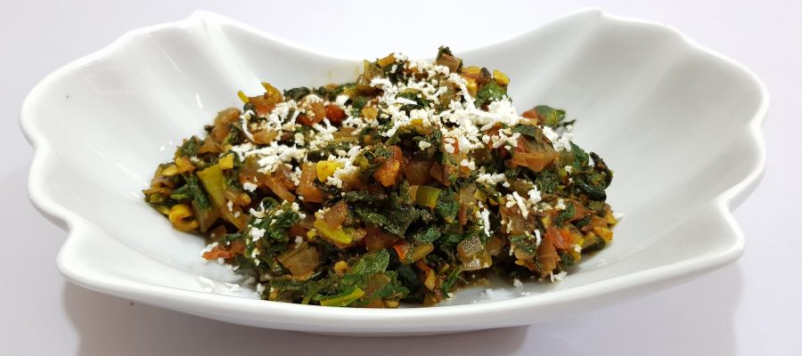 Instant Palak ki Sabji Recipe