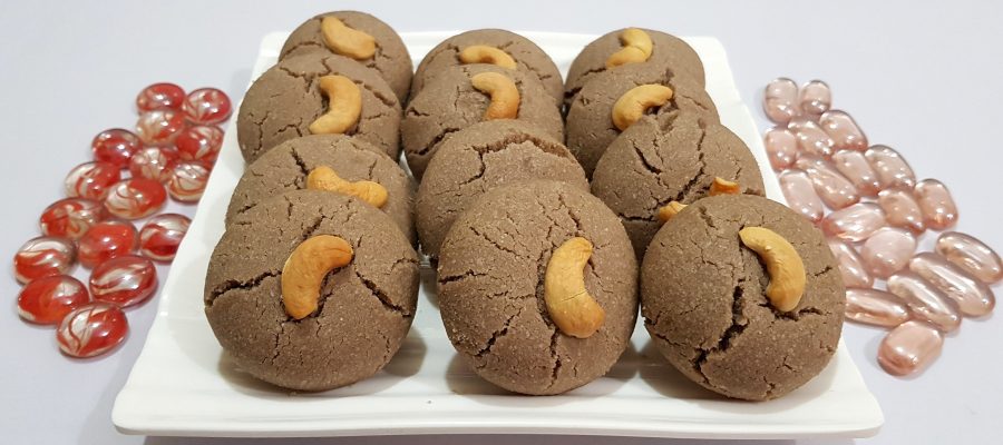Chocolate Nankhatai recipe by cooking with smita
