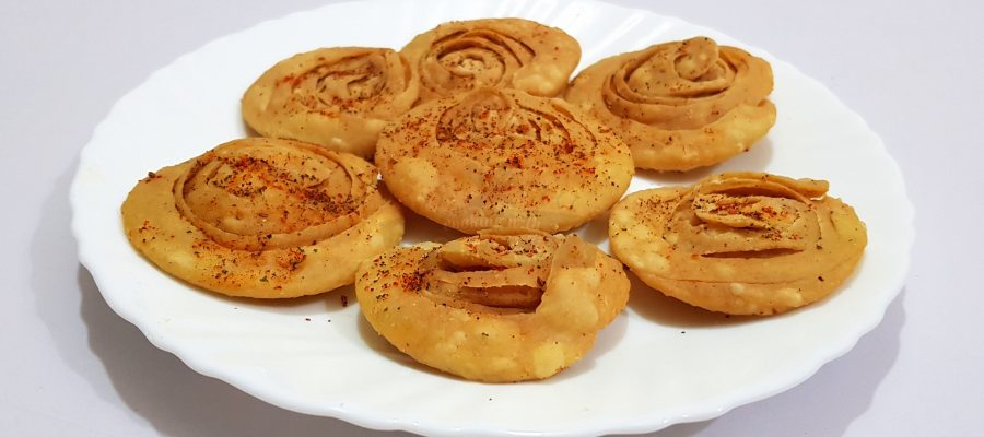 Farsi Puri Diwali Namkeen by Cooking with Smita