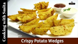 Crispy Potato Wedges by Cooking with Smita